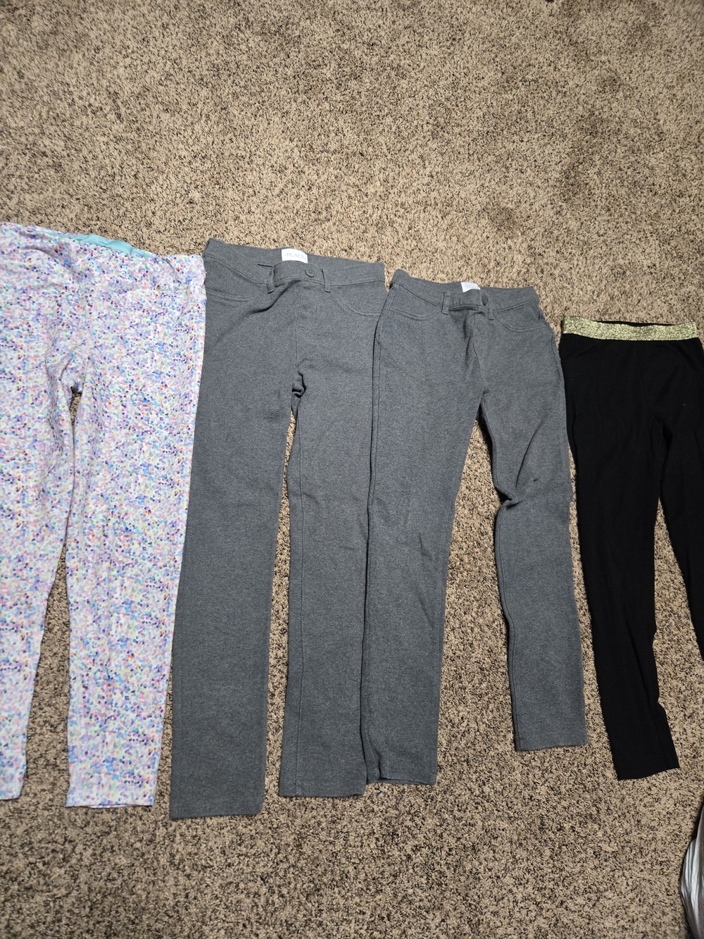 *Size 10/12* Bundle of 4* Girls Pants*
